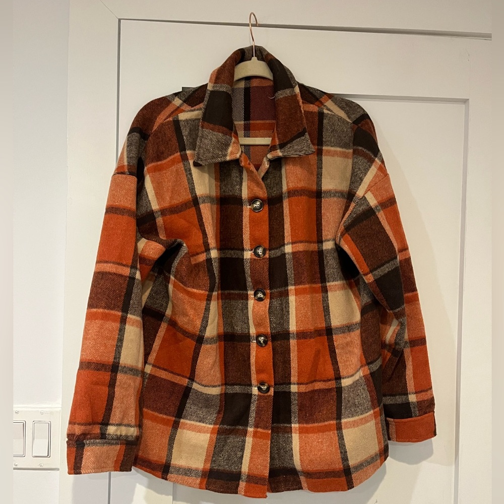 Oversized flannel